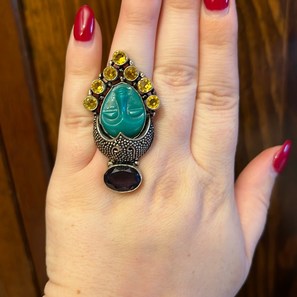 Salem sterling silver ring